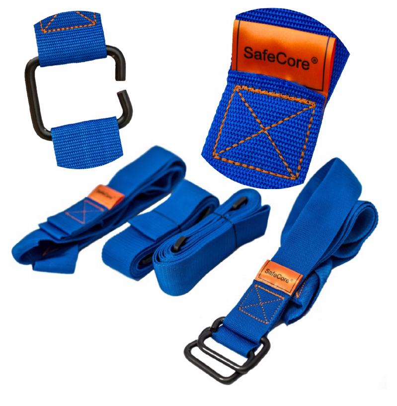 SafeCore Professional belts for safe transport of furniture domestic appliances other heavy objects 2 persons up to 500 kg